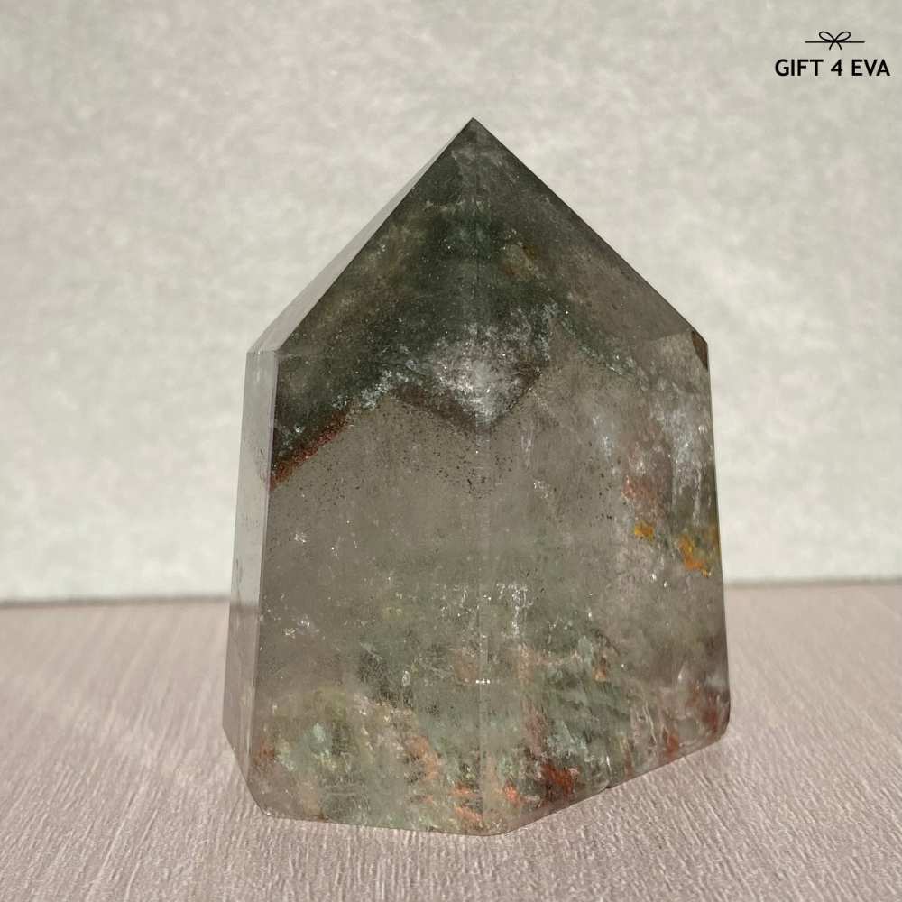 Garden Quartz Chlorite Phantom Mountain Point 87G