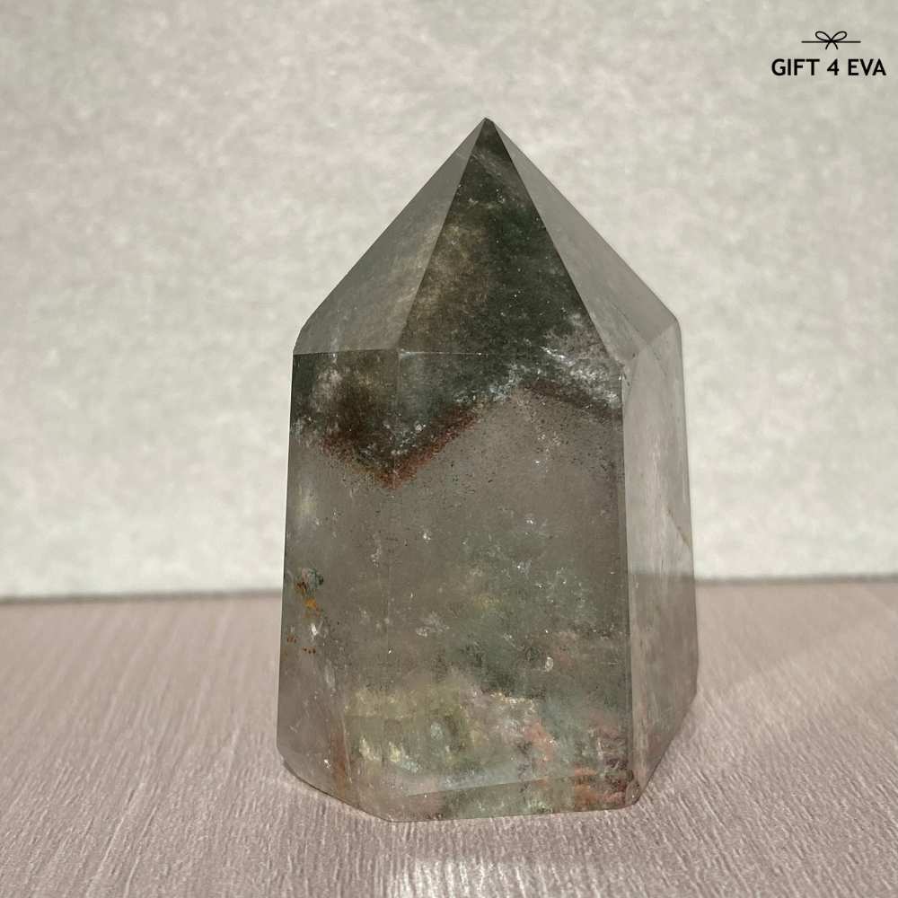 Garden Quartz Chlorite Phantom Mountain Point 87G