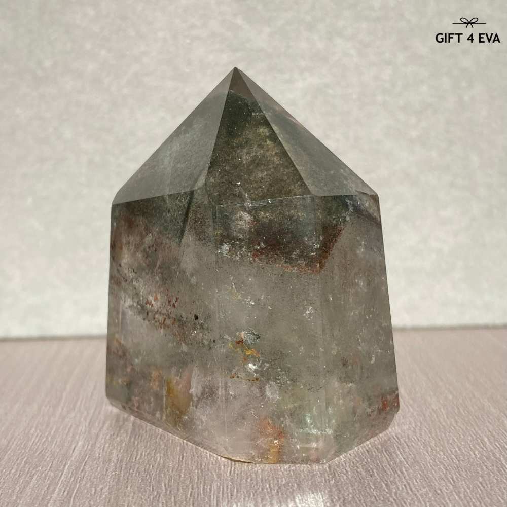 Garden Quartz Chlorite Phantom Mountain Point 87G