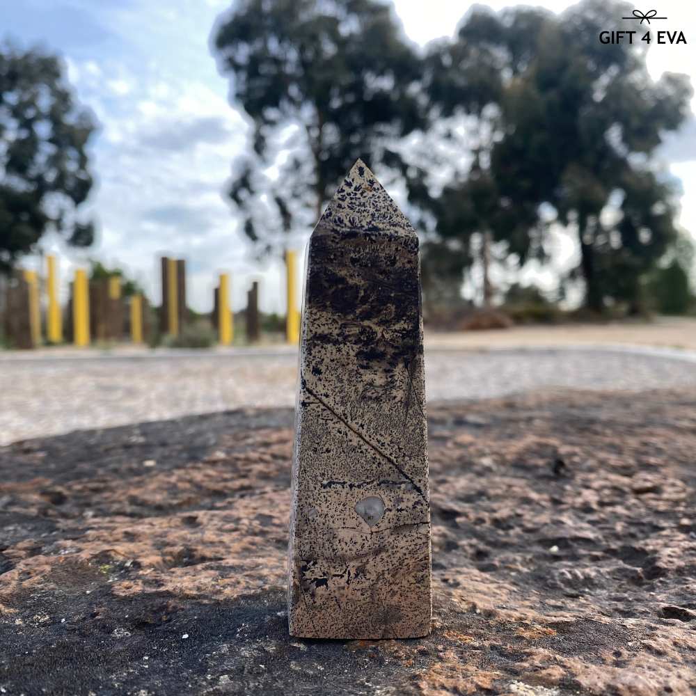 Picture Jasper Obelisk Tower 102MM