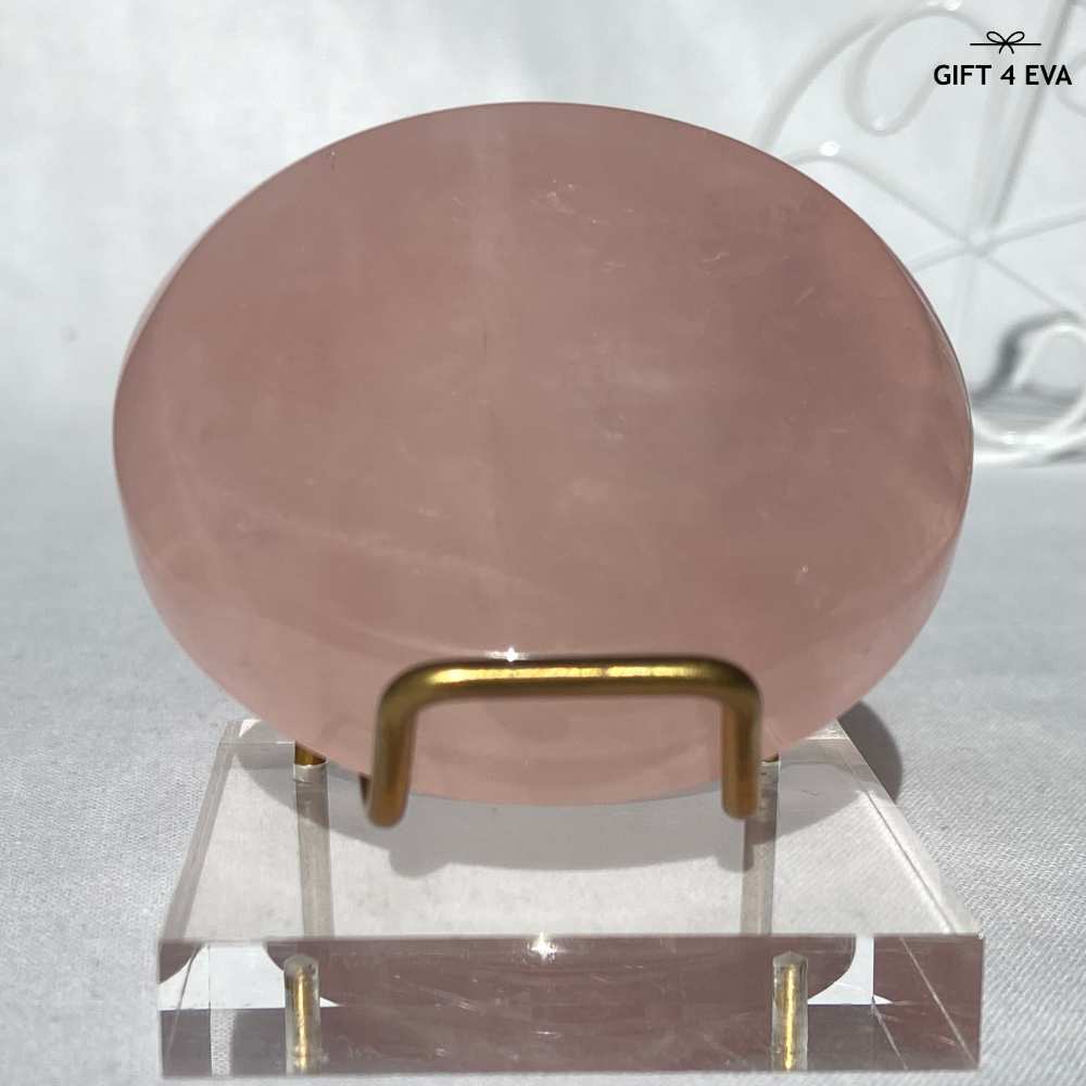 Rose Quartz Trinket Dish 59MM