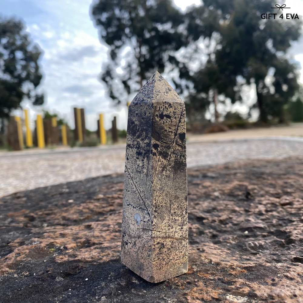 Picture Jasper Obelisk Tower 102MM