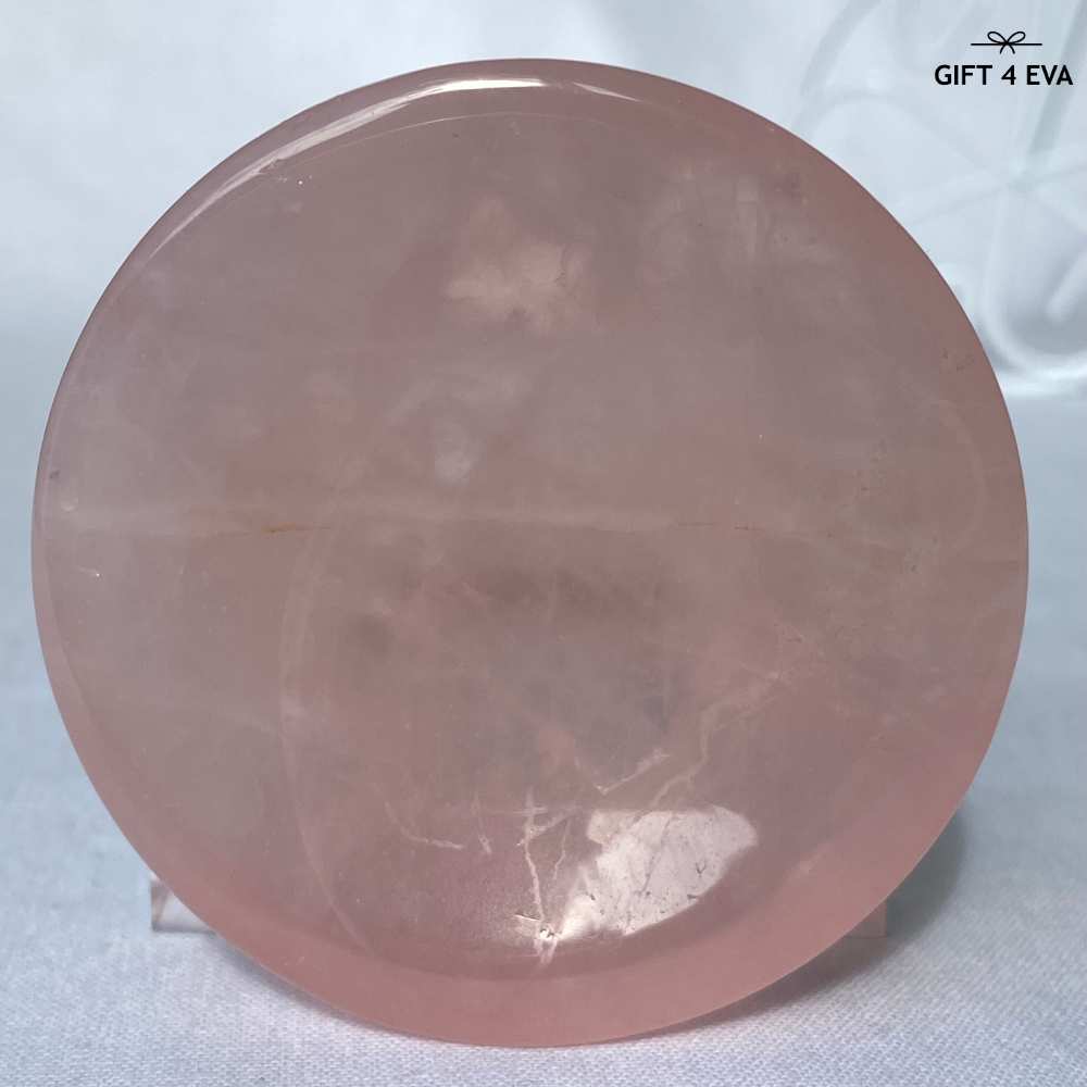 Rose Quartz Trinket Dish 59MM