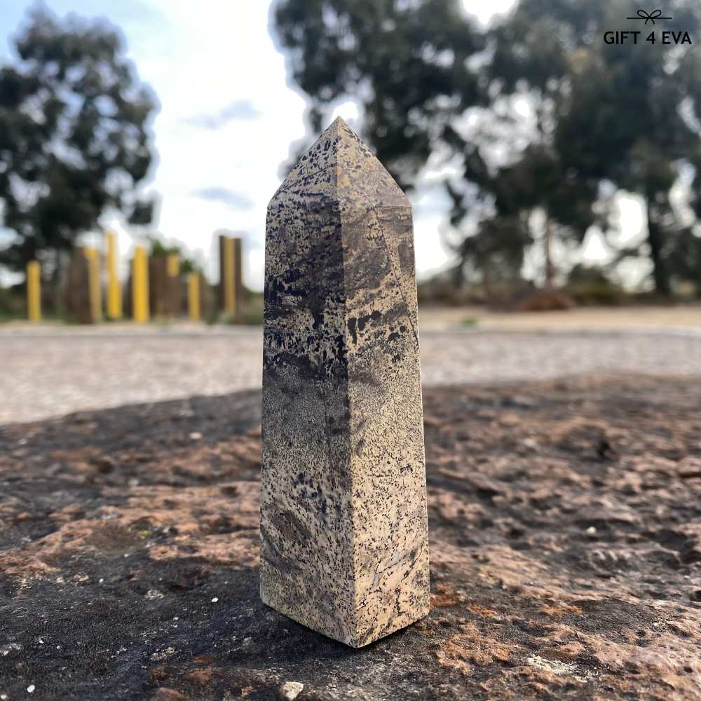 Picture Jasper Obelisk Tower 102MM