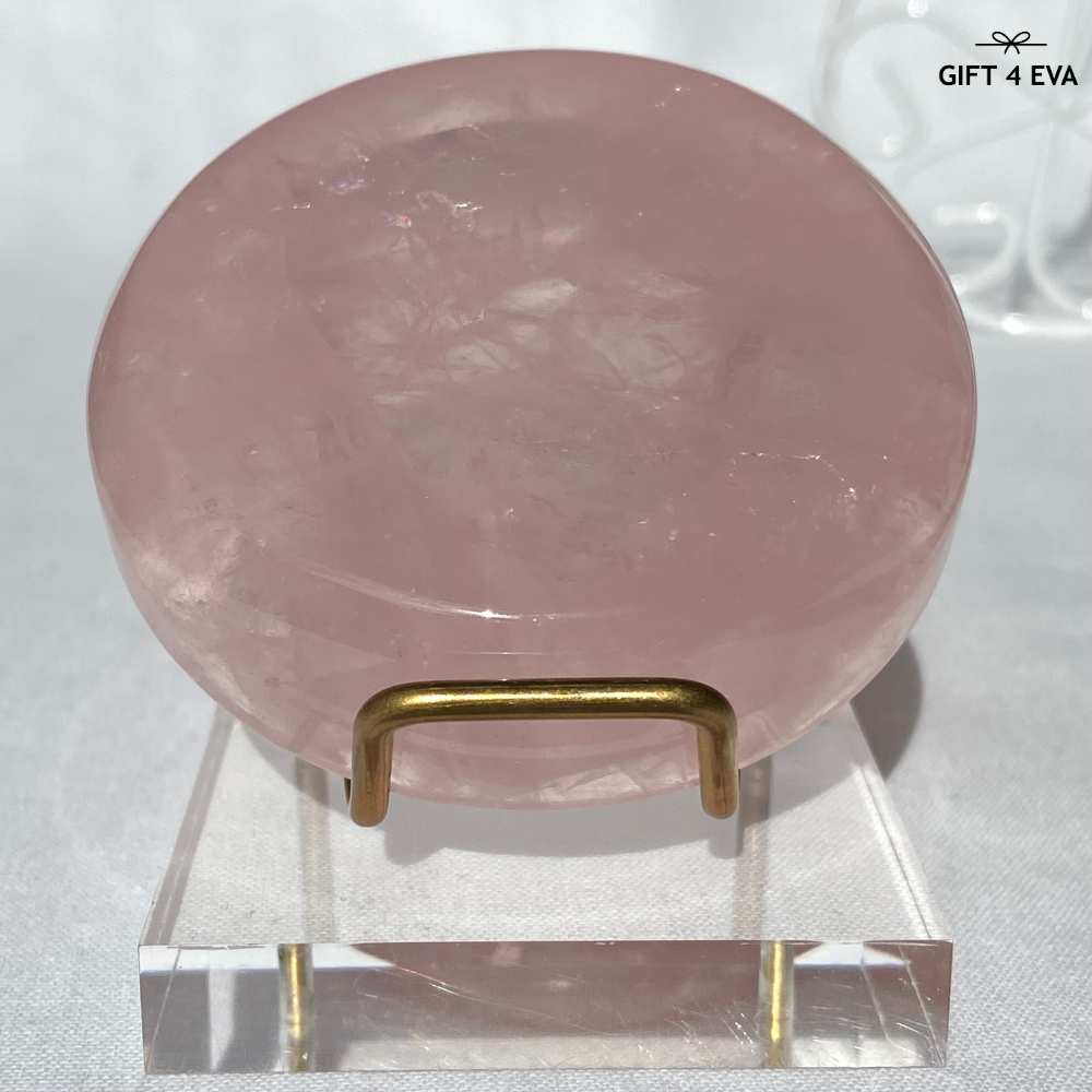 Rose Quartz Trinket Dish 61MM