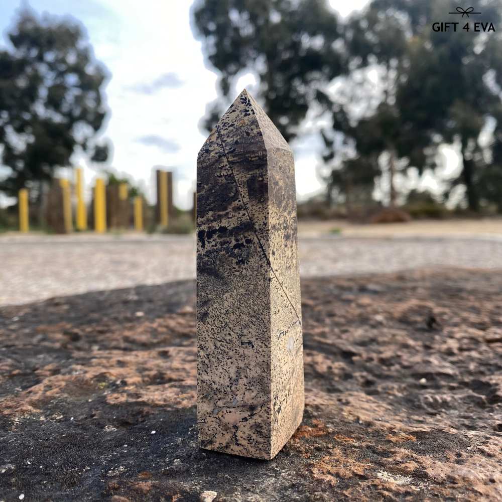 Picture Jasper Obelisk Tower 102MM