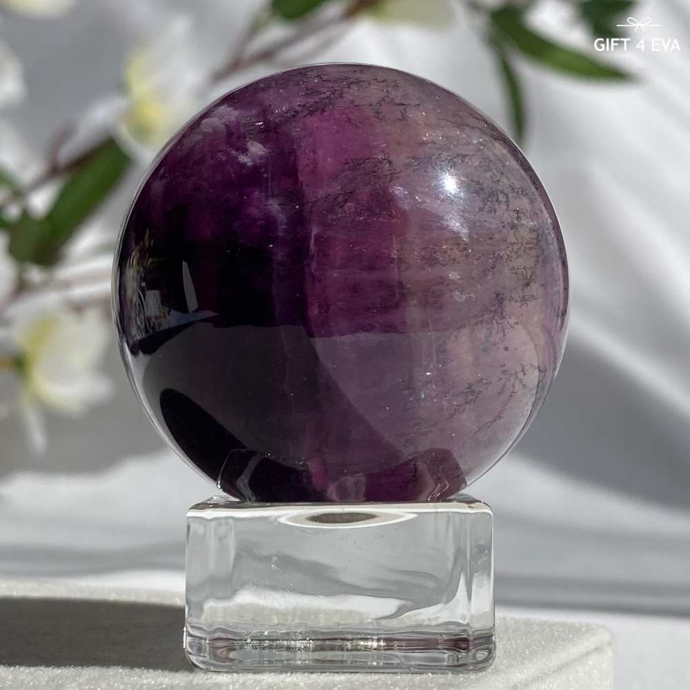 Fluorite Dendritic Sphere 45MM