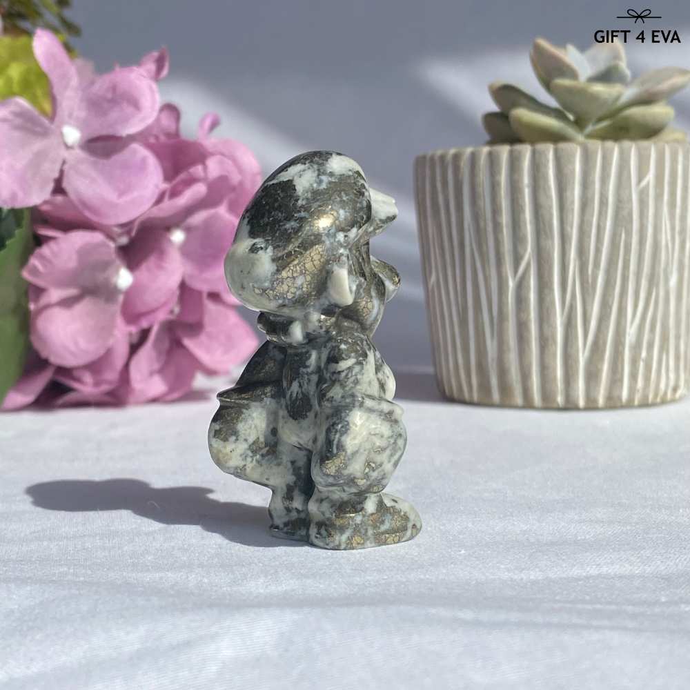 Pyrite in Quartz Mario