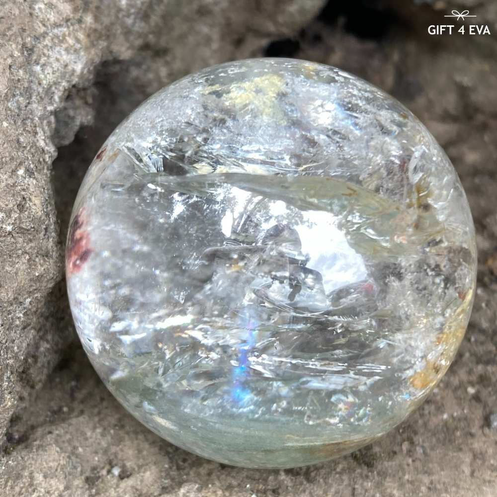 Rainbow Garden Quartz Sphere 37MM