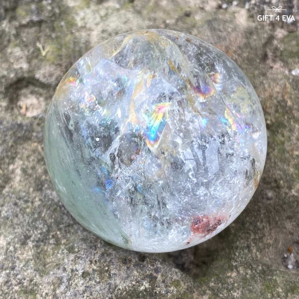 Rainbow Garden Quartz Sphere 37MM