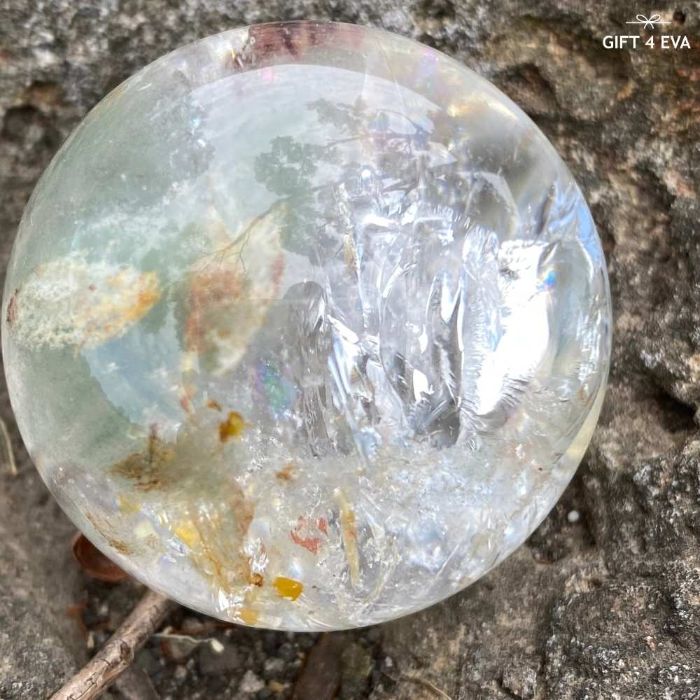 Rainbow Garden Quartz Sphere 37MM