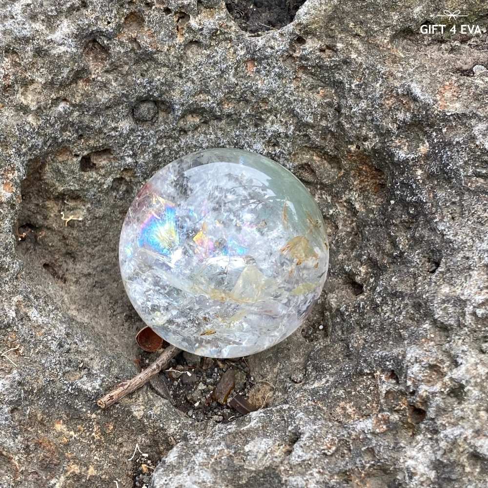 Rainbow Garden Quartz Sphere 37MM