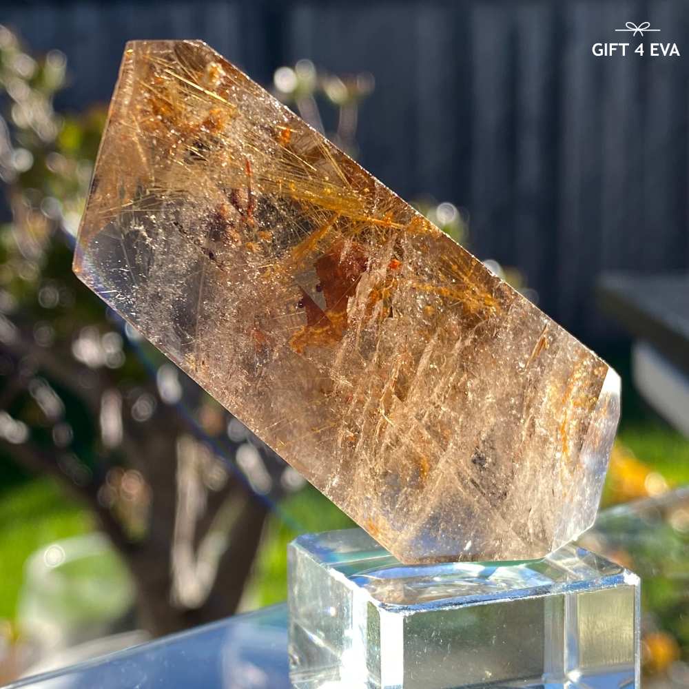 Golden Rutile Free Form 63G