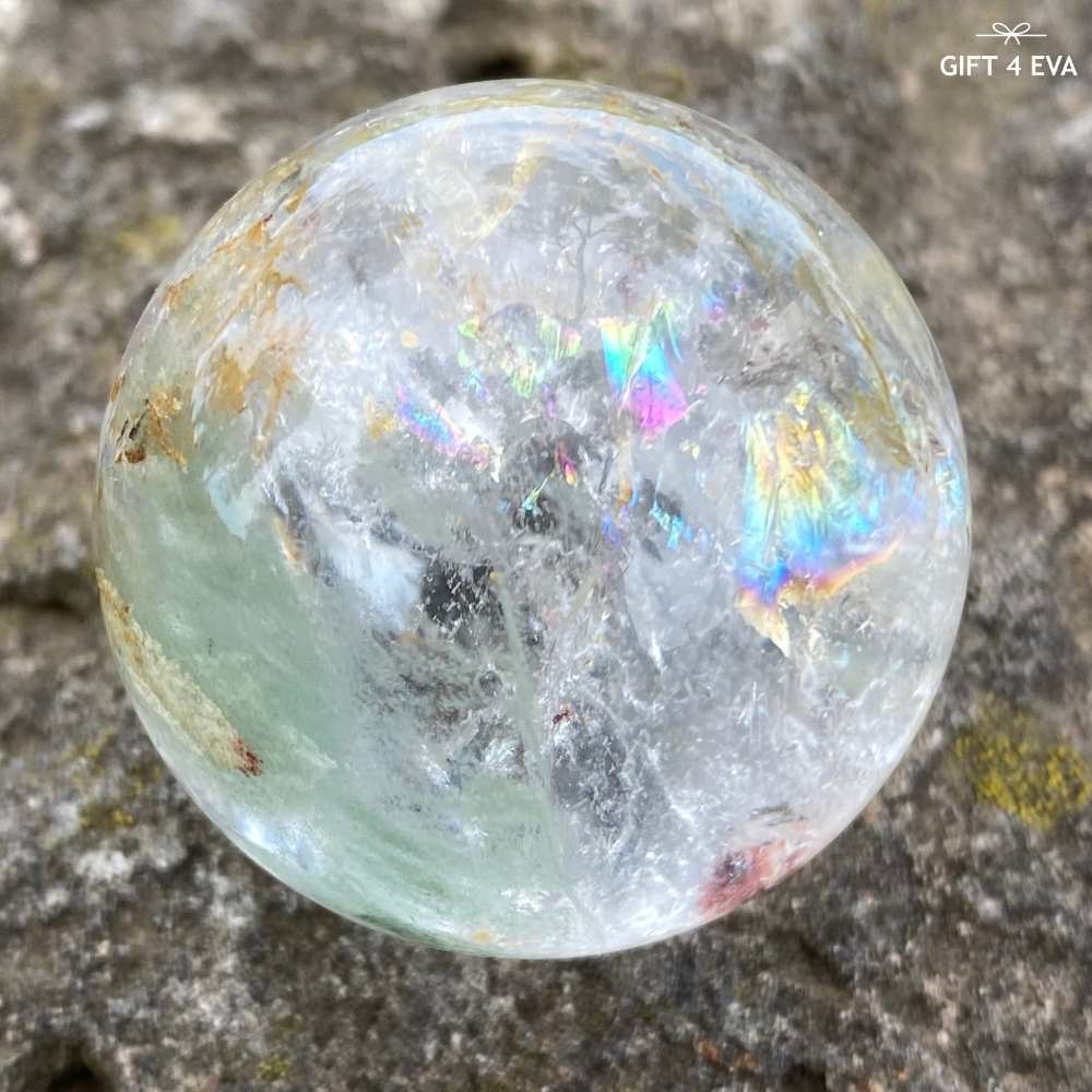 Rainbow Garden Quartz Sphere 37MM