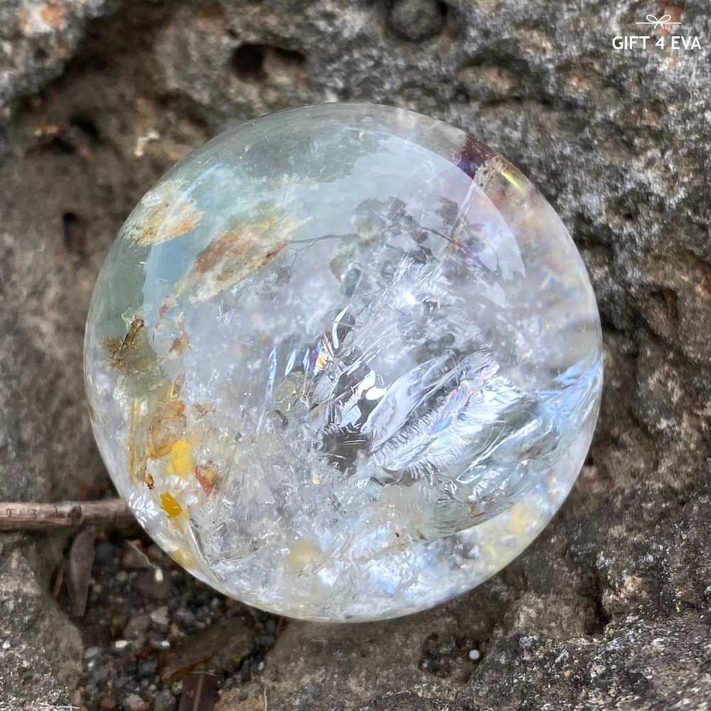 Rainbow Garden Quartz Sphere 37MM