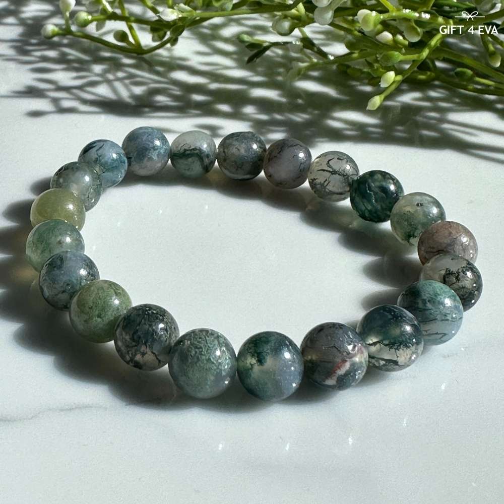 Moss Agate Bracelet