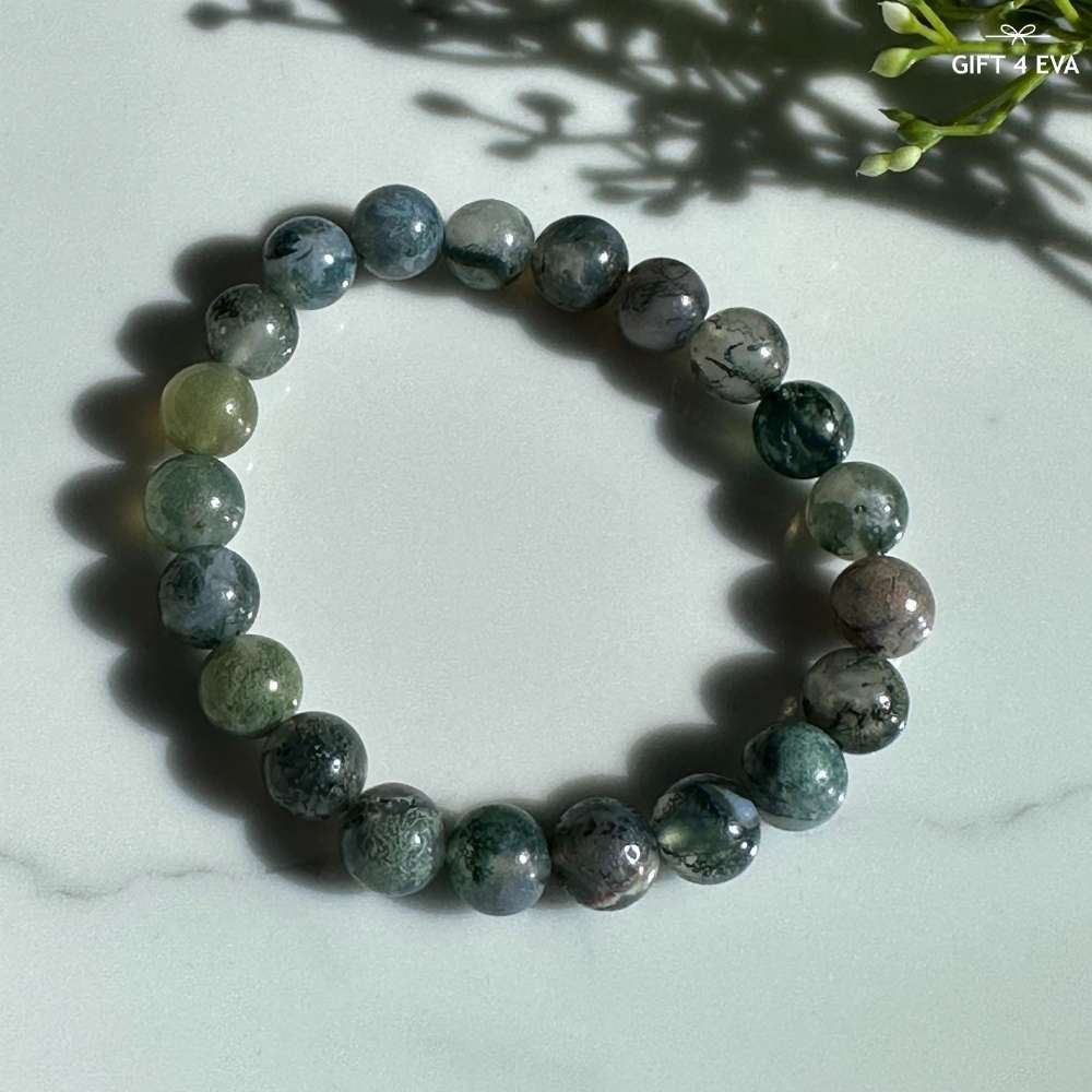 Moss Agate Bracelet