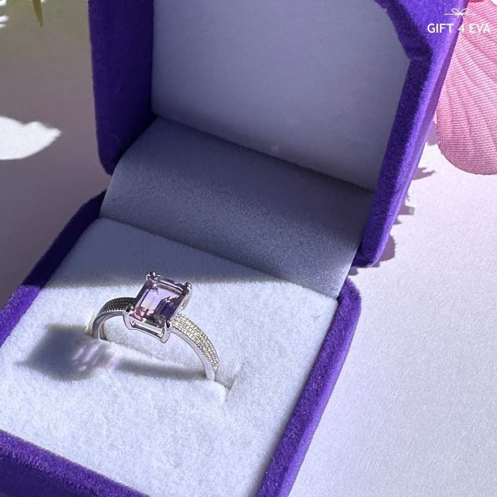 Jane Ametrine 925 Silver Adjustable Ring