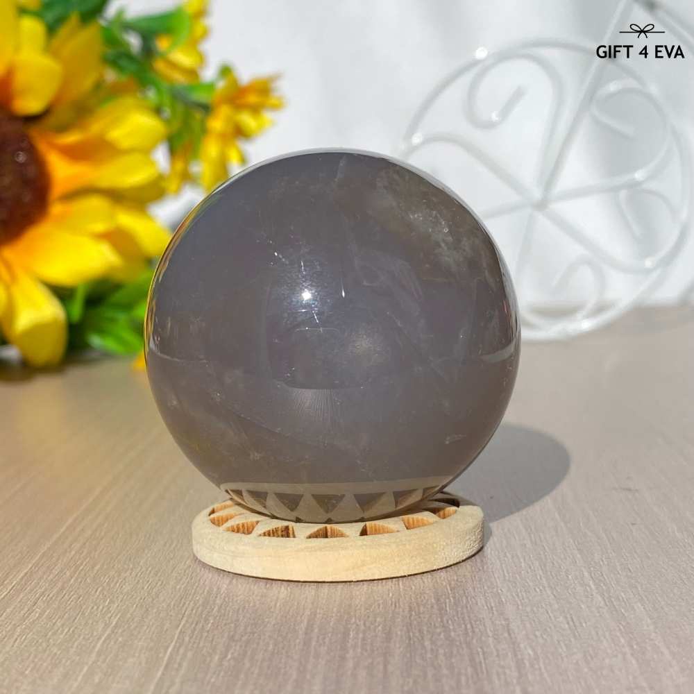 Blue Rose Quartz Sphere 44MM