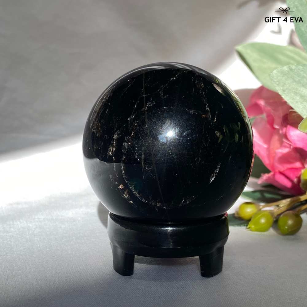 Black Rose Quartz Sphere 54MM