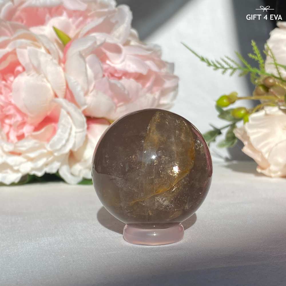 Blue Rose Quartz Sphere 46MM