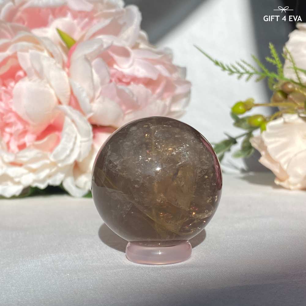 Blue Rose Quartz Sphere 46MM