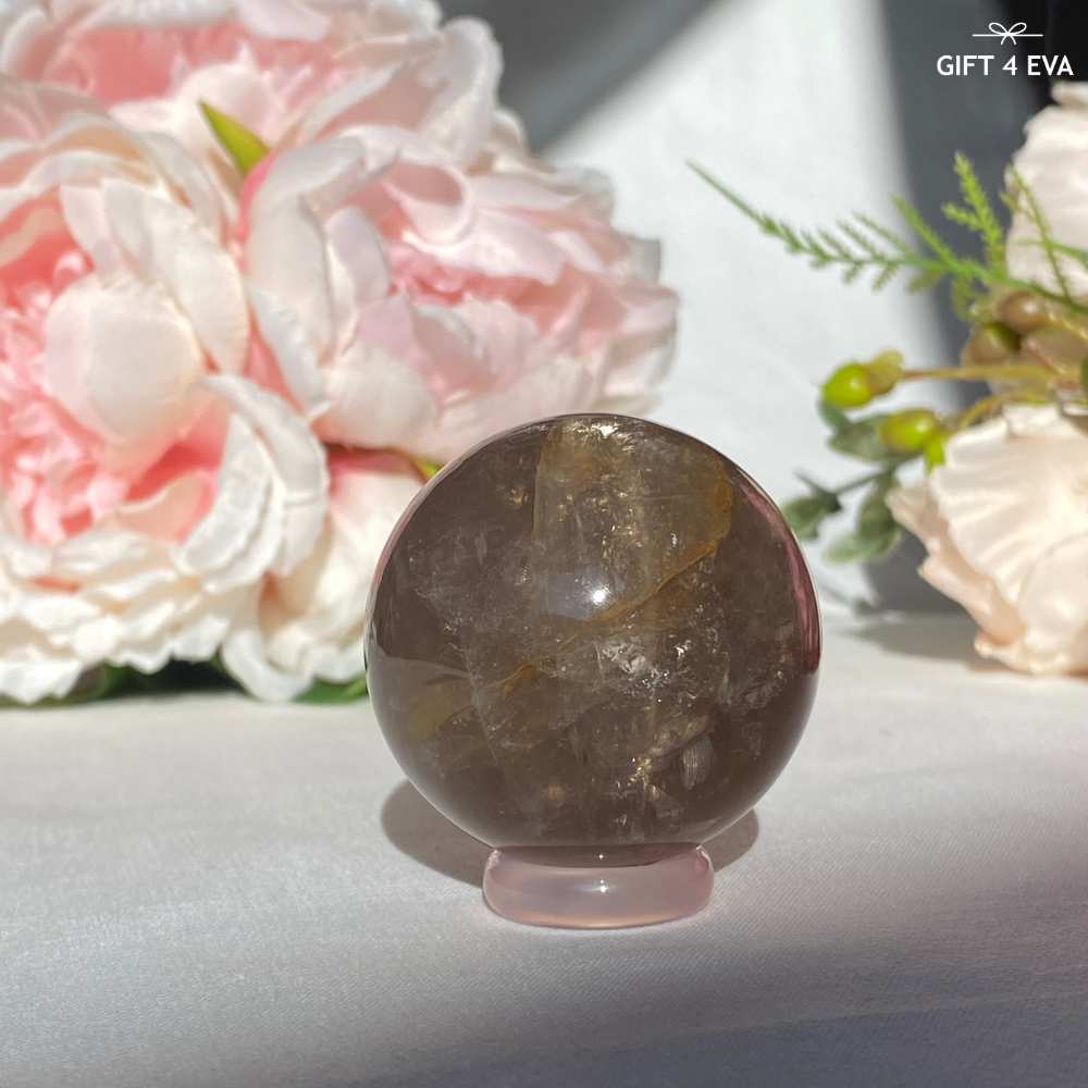 Blue Rose Quartz Sphere 46MM