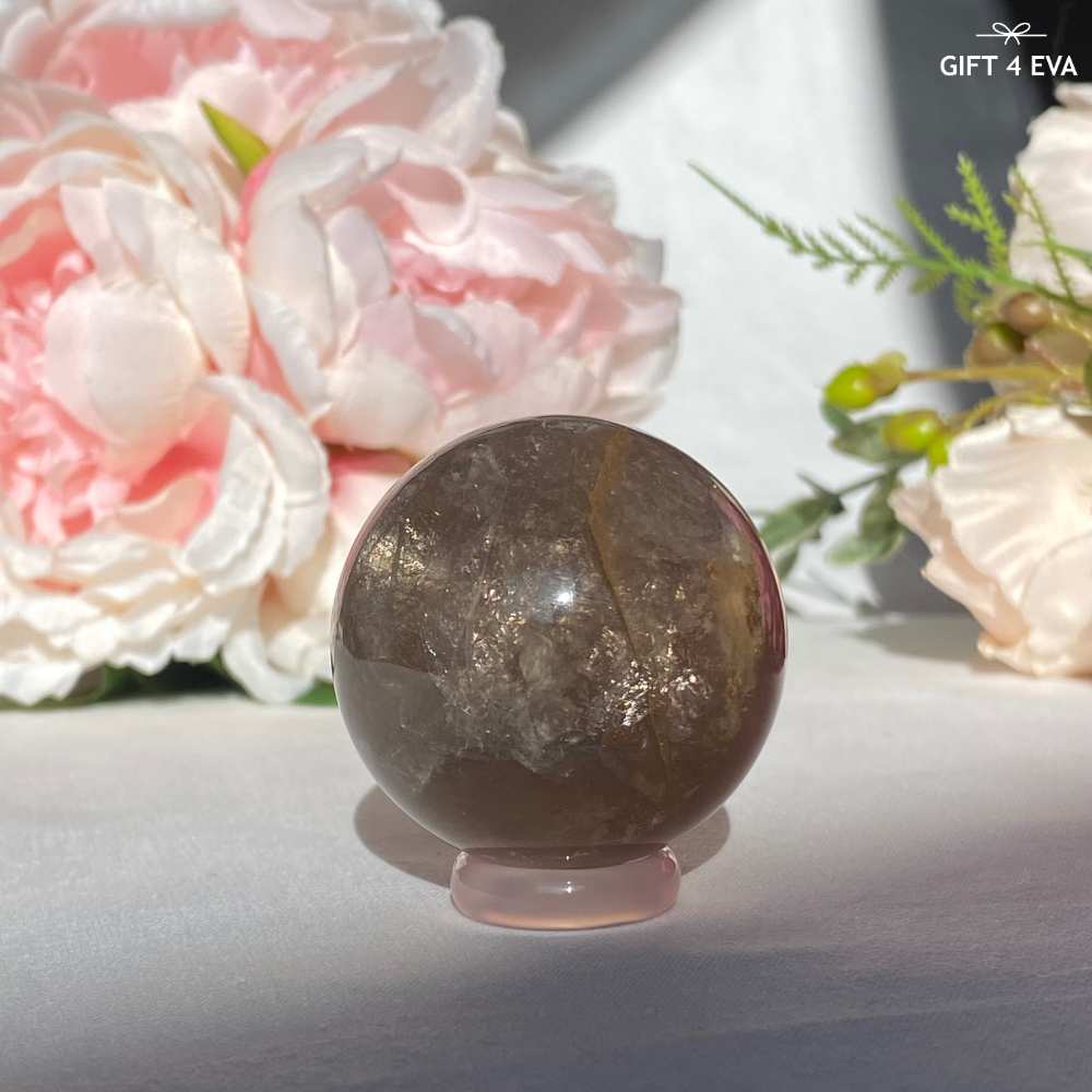 Blue Rose Quartz Sphere 46MM