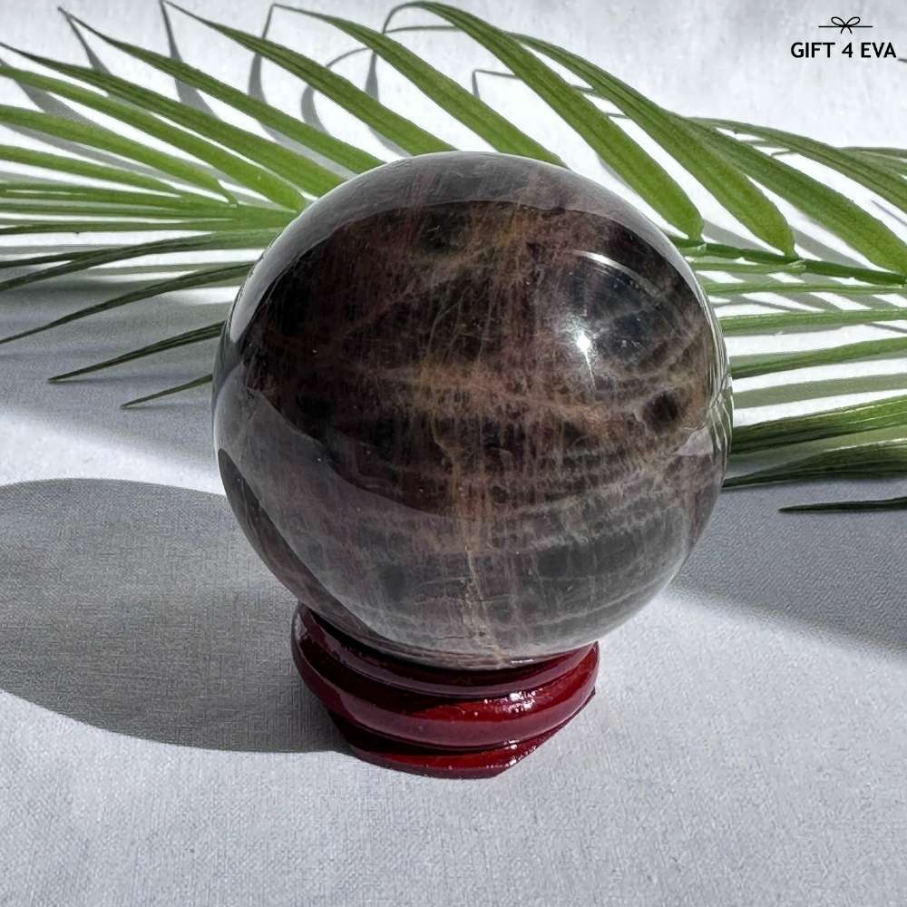 Black Moonstone Sphere 54MM