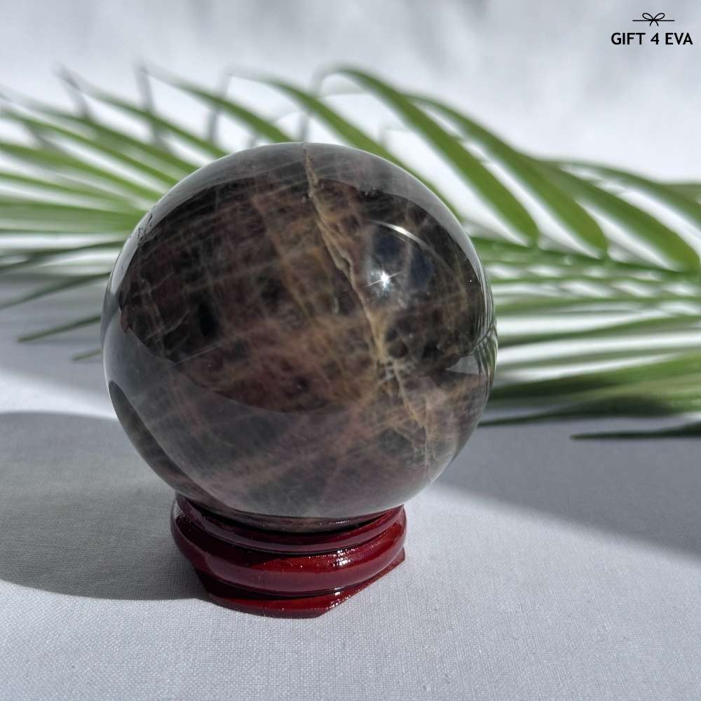 Black Moonstone Sphere 54MM