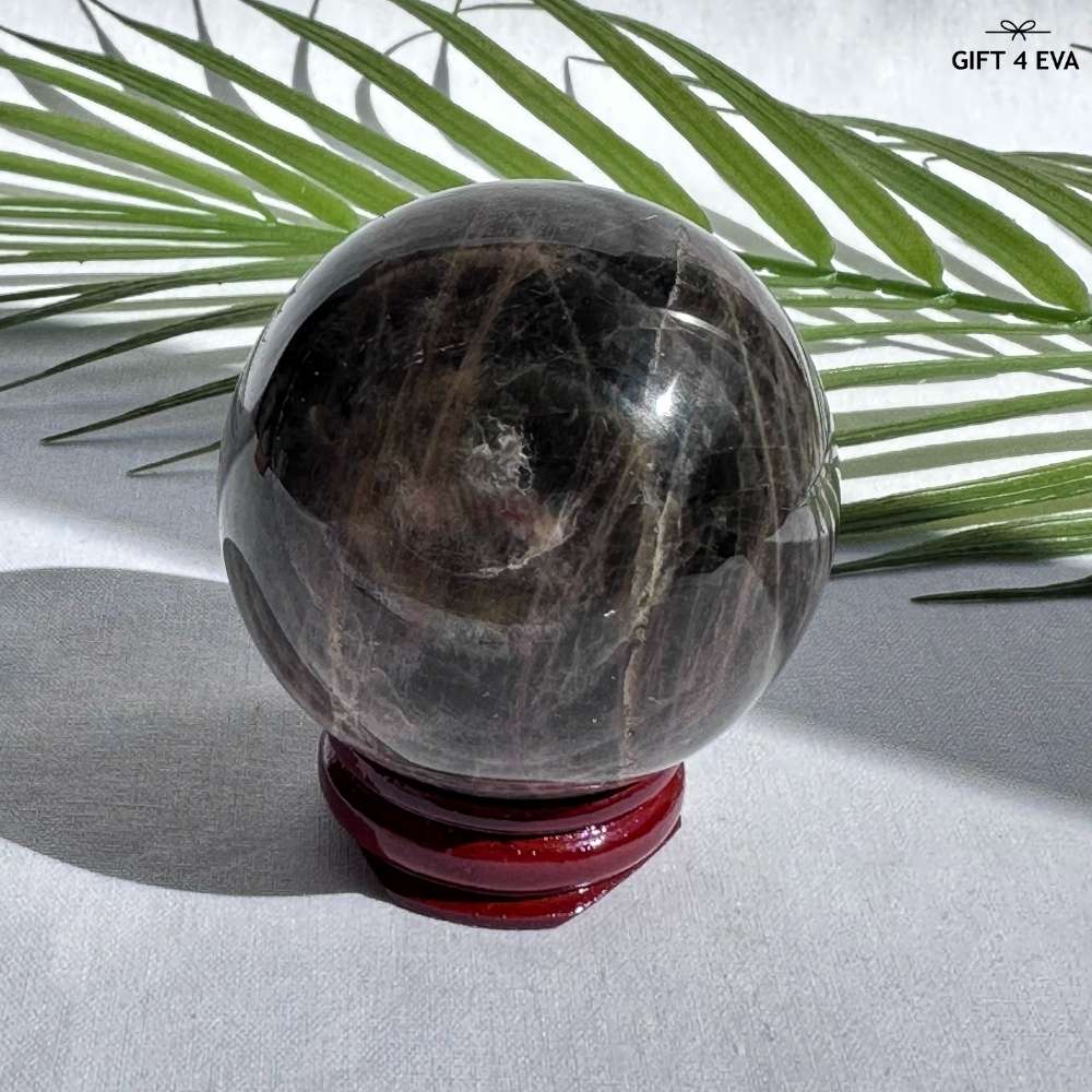 Black Moonstone Sphere 54MM