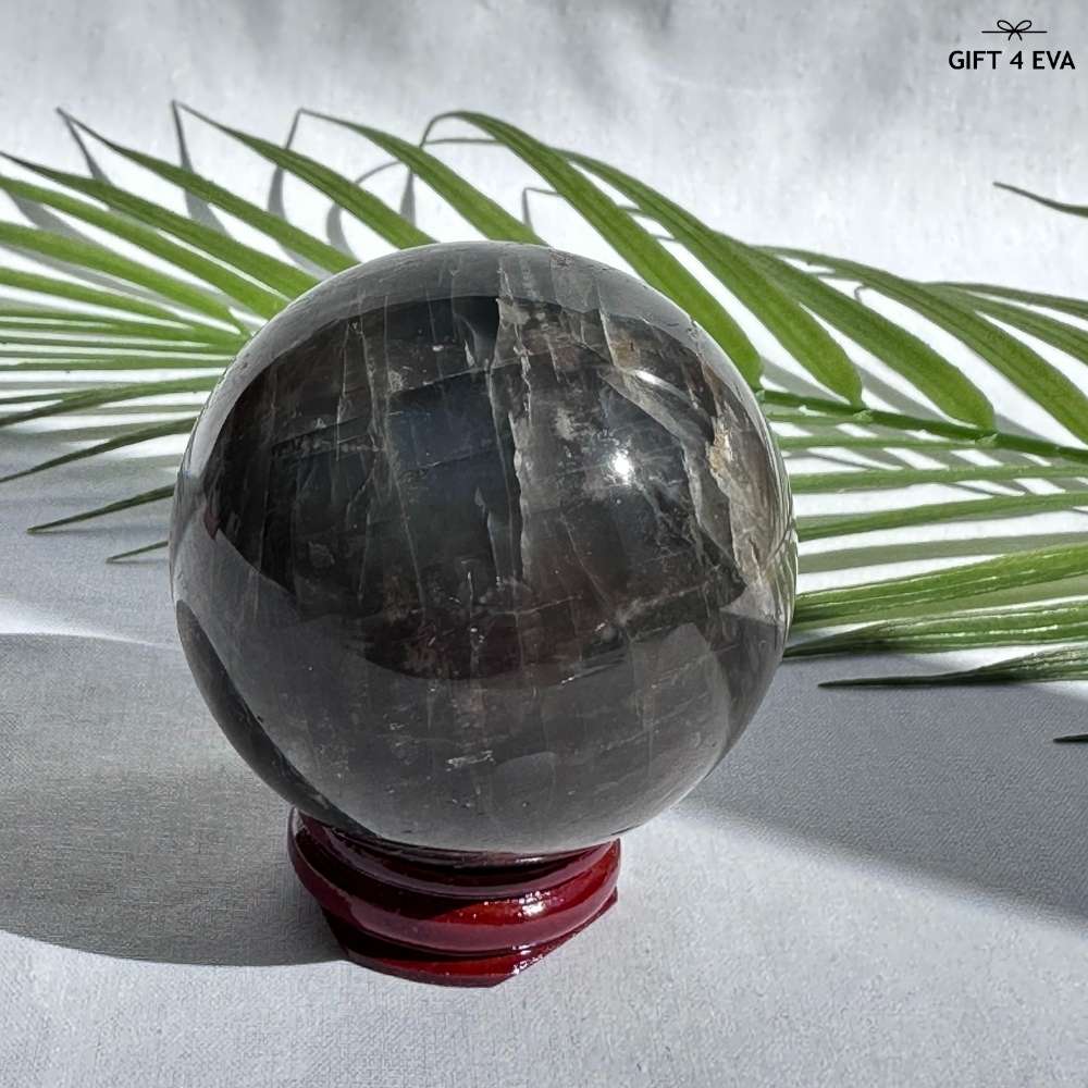 Black Moonstone Sphere 61MM