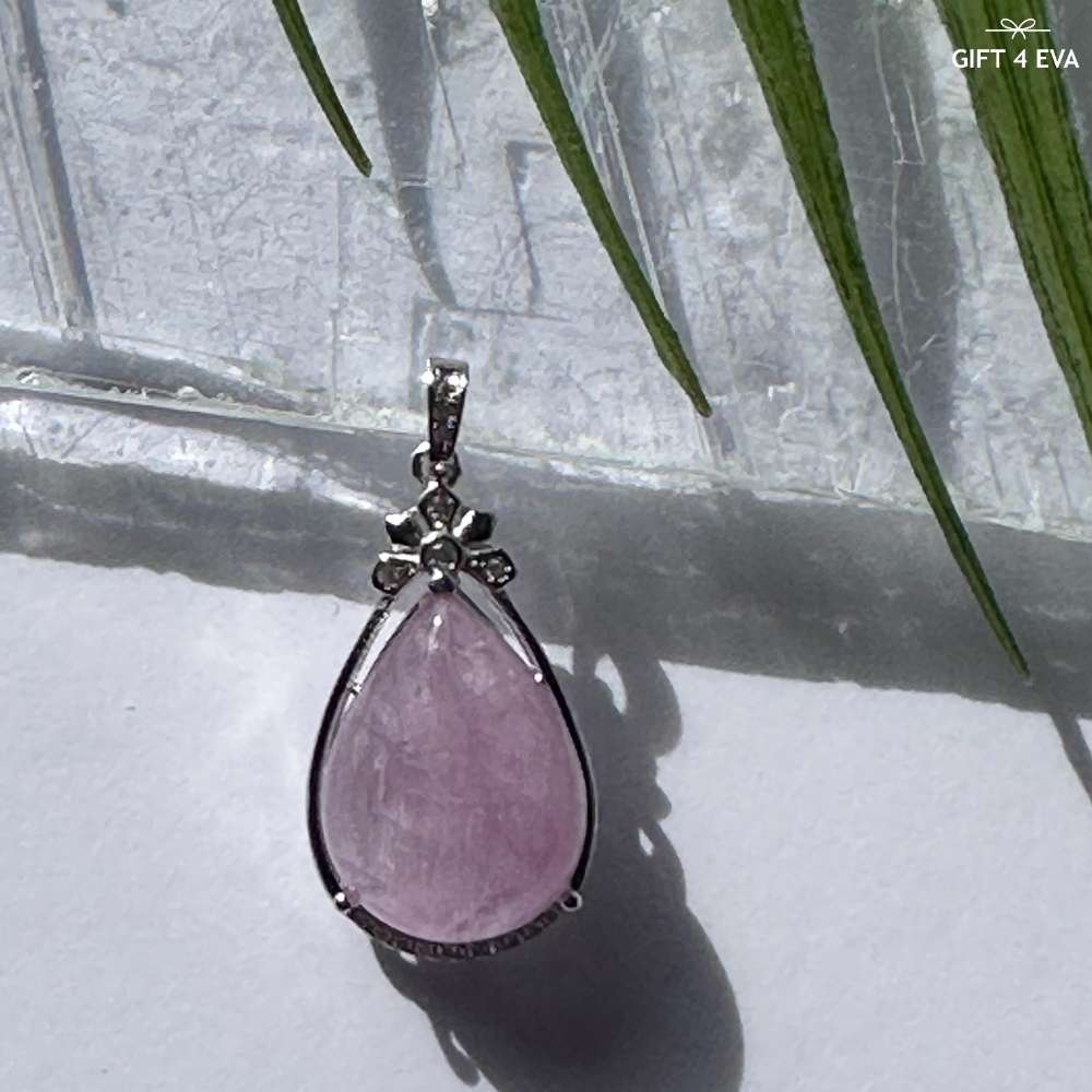 Kunzite 925 Silver Pendant