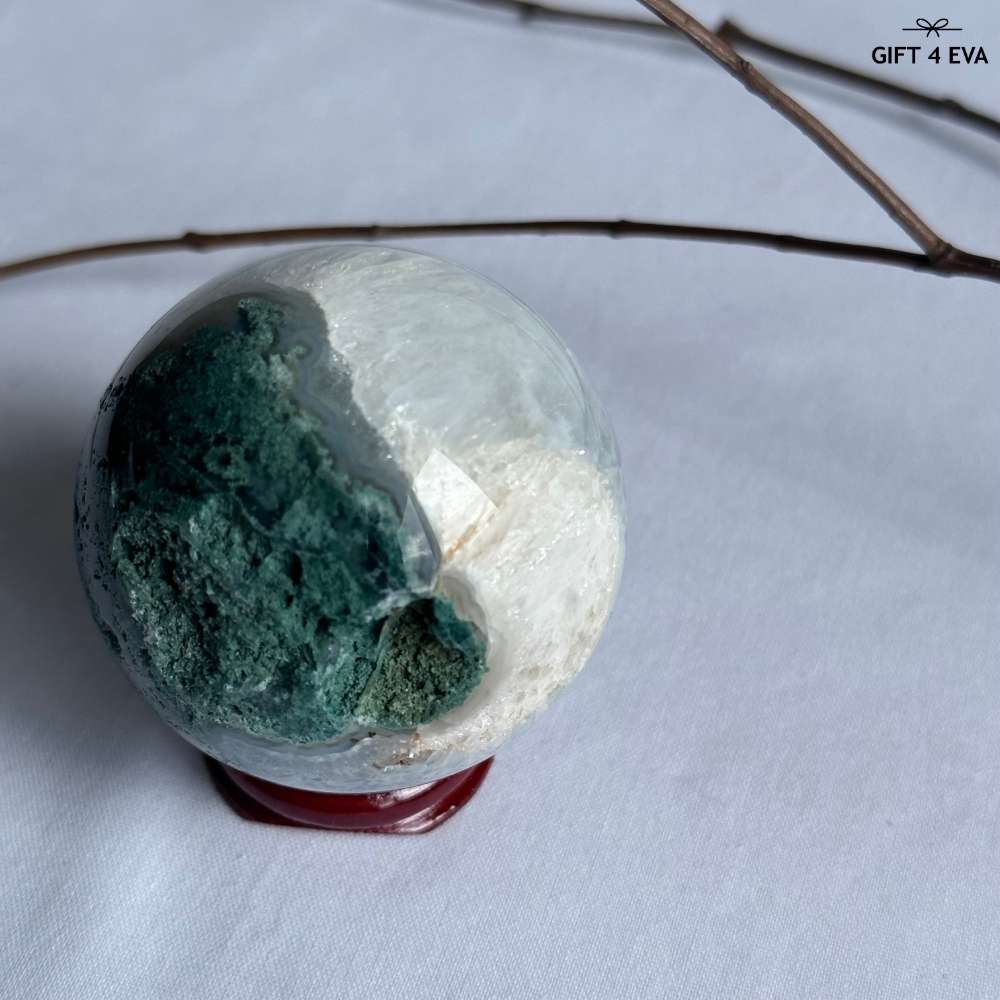 Moss Agate Sphere