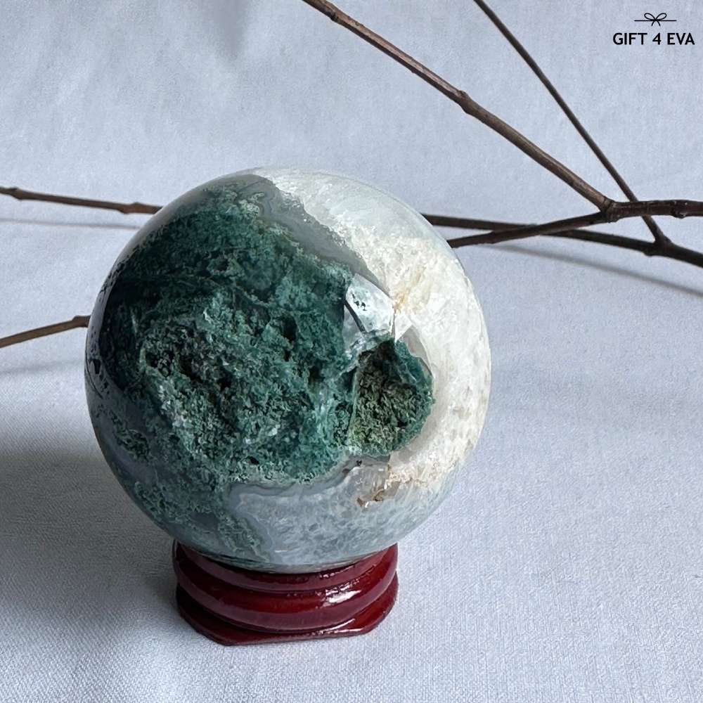 Moss Agate Sphere