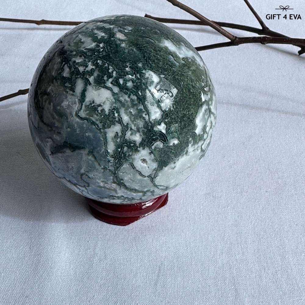 Moss Agate Sphere