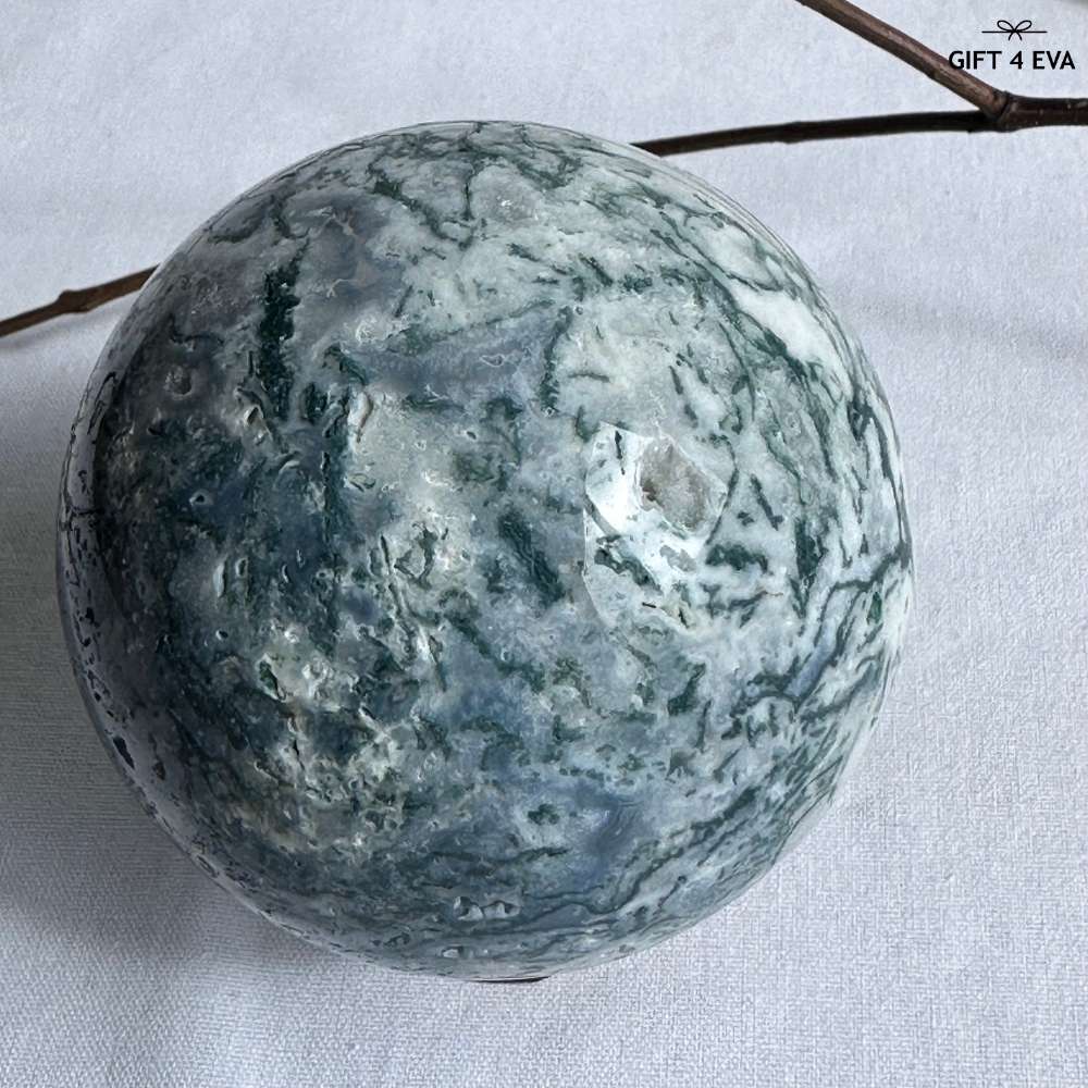 Moss Agate Sphere