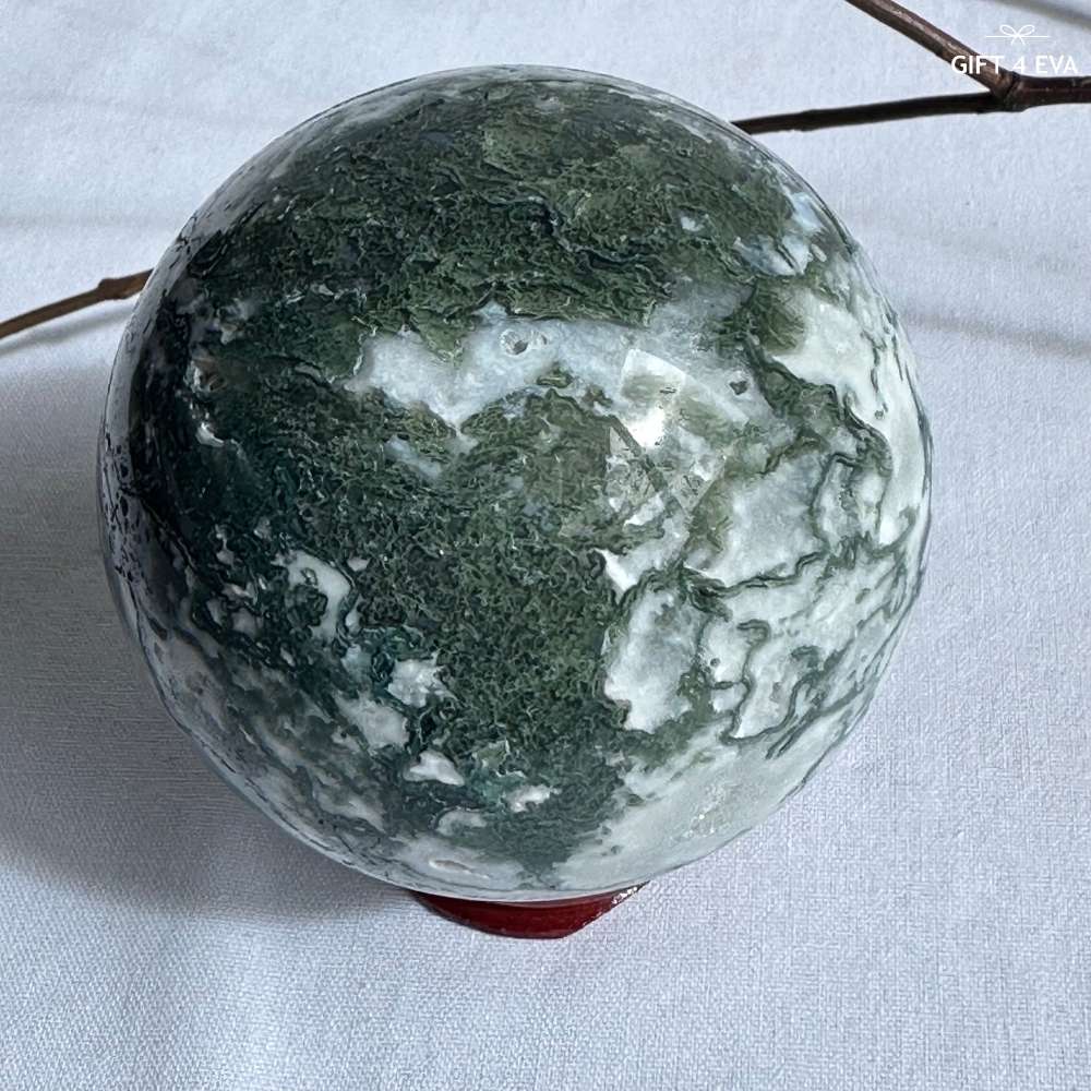 Moss Agate Sphere