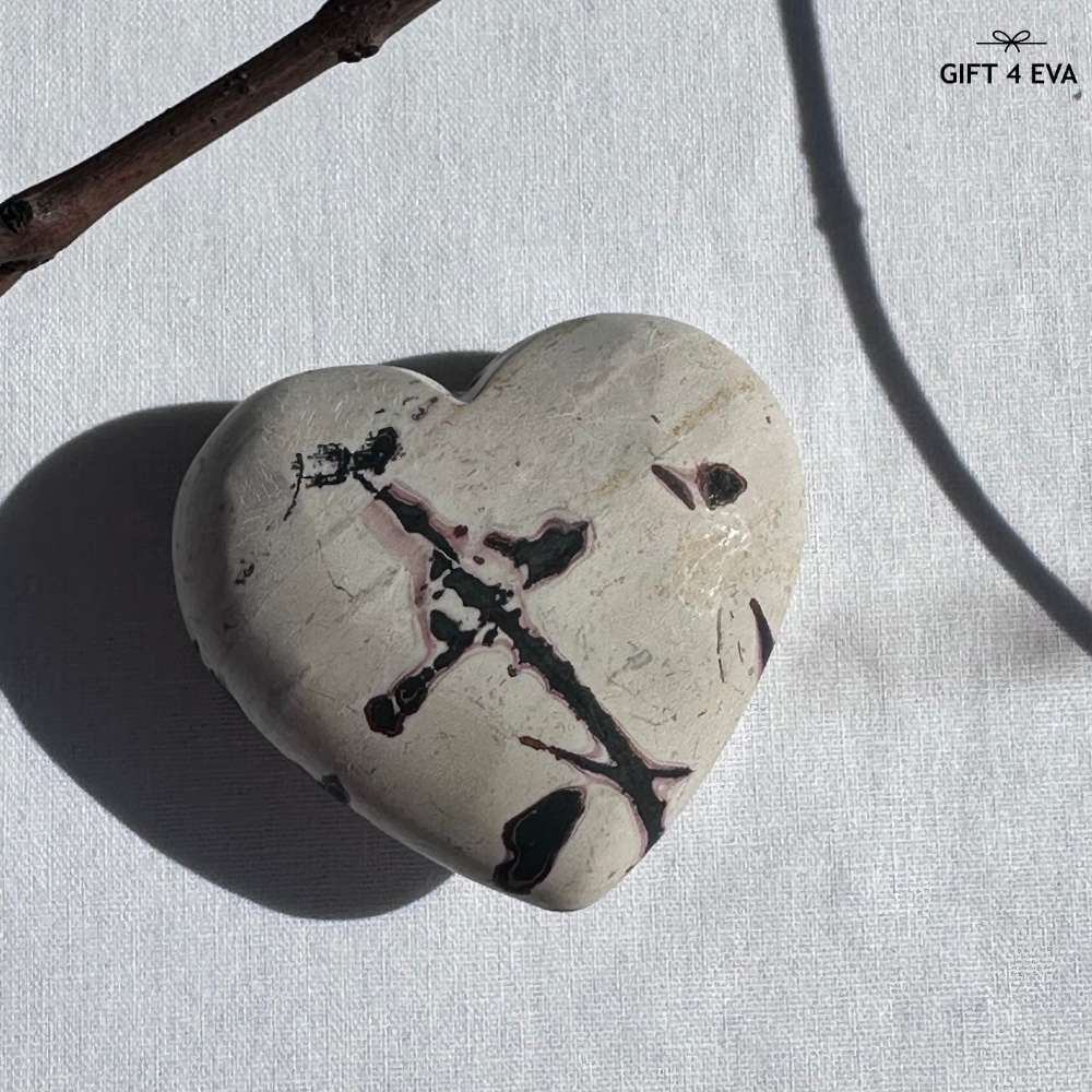 Picture Jasper Puffy Heart