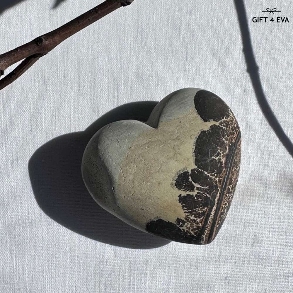 Picture Jasper Puffy Heart