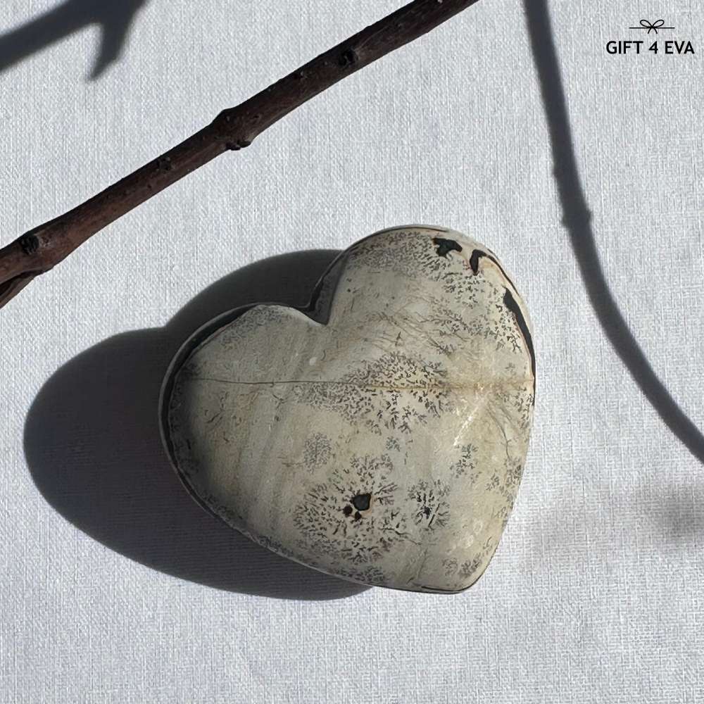 Picture Jasper Puffy Heart