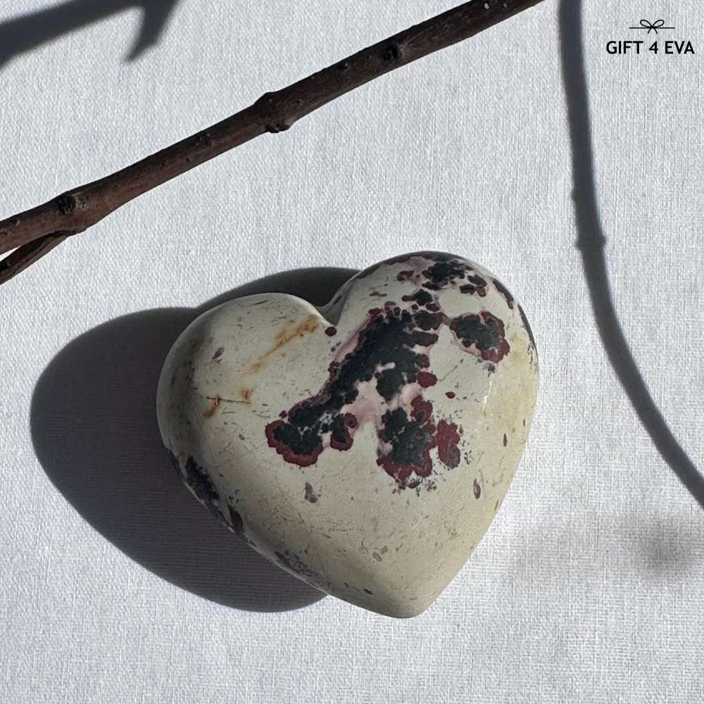 Picture Jasper Puffy Heart