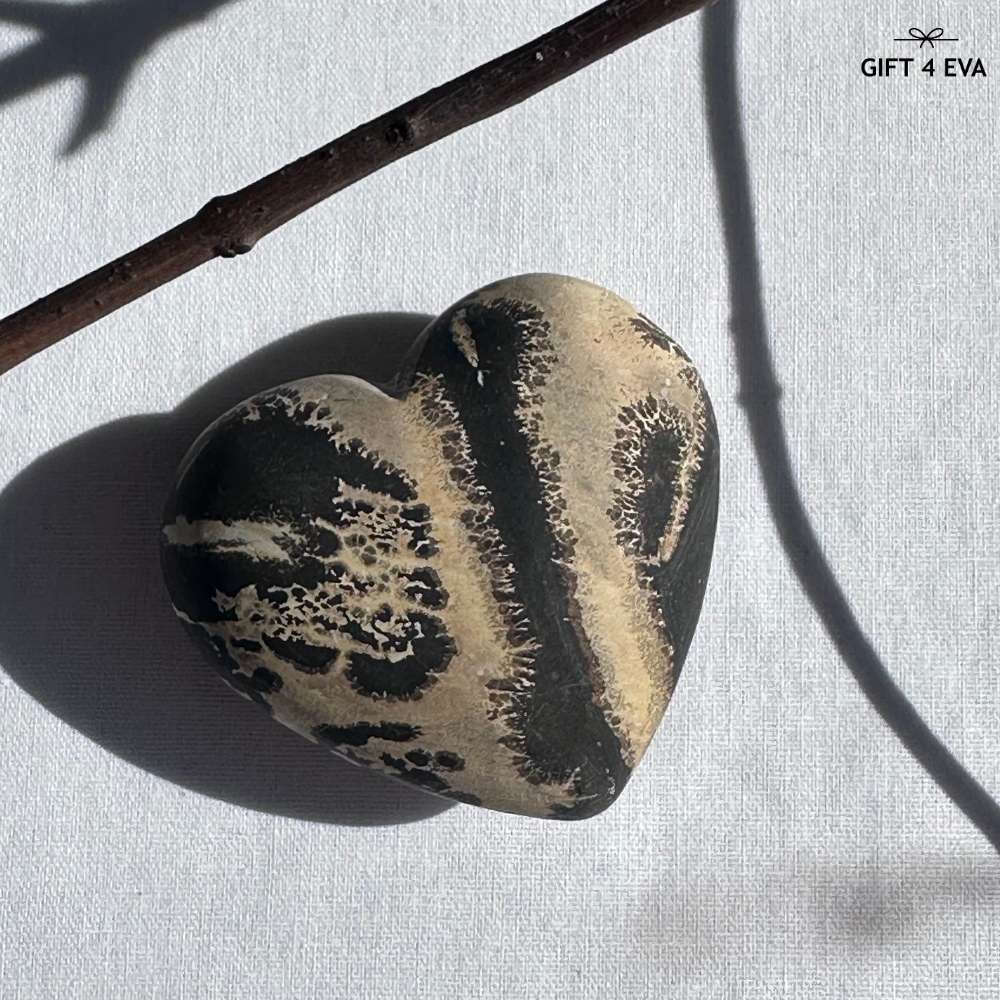 Picture Jasper Puffy Heart