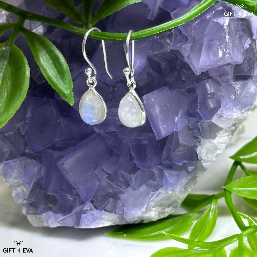 Moonstone 925 Silver Earrings